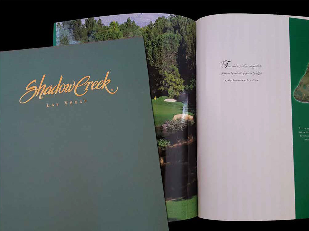Shadow Creek Sales Book